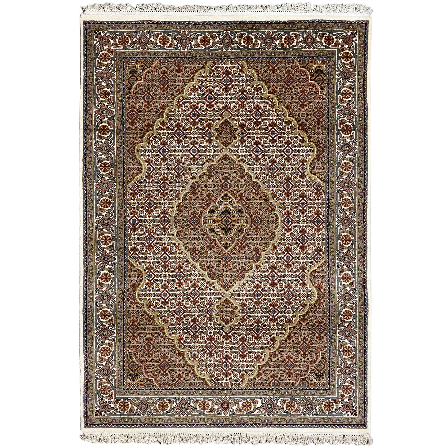 Tapis Indo Täbriz - (184x123 cm)