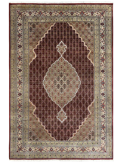 Tapis Indo Täbriz - 719392 (309x199 cm)