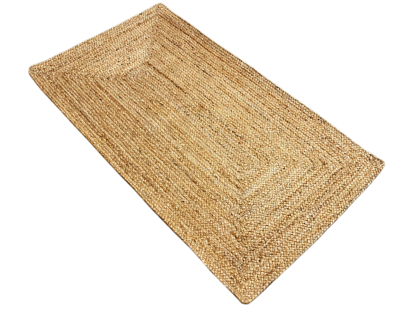Tapis en jute - Beige - 60x110 cm