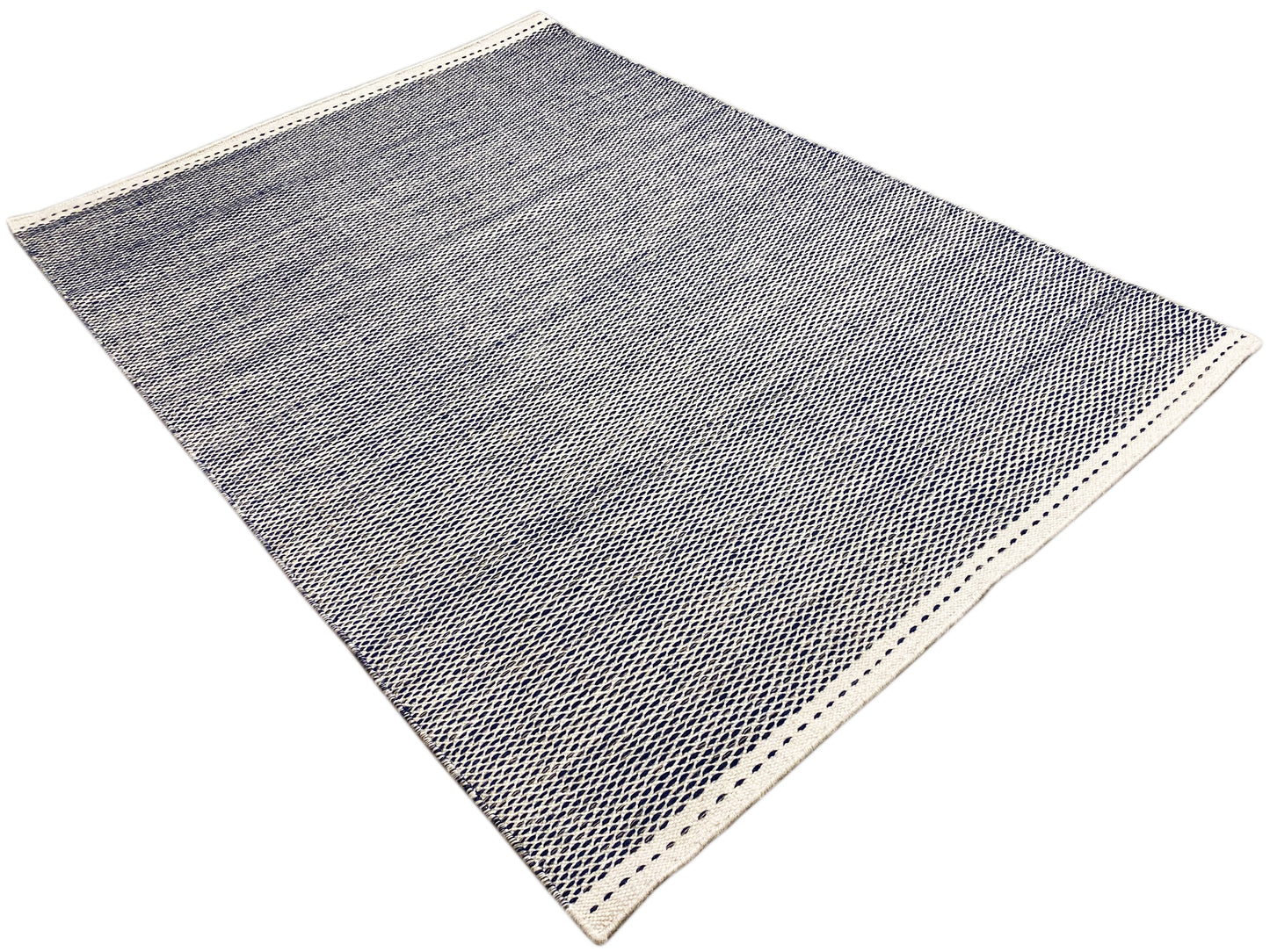 Tapis Kelim bleu marine - 160x230 cm