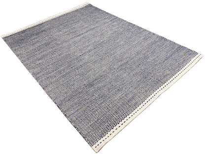 Tapis Kelim bleu marine - 160x230 cm