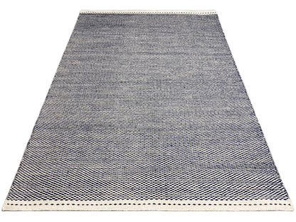 Tapis Kelim bleu marine - 160x230 cm