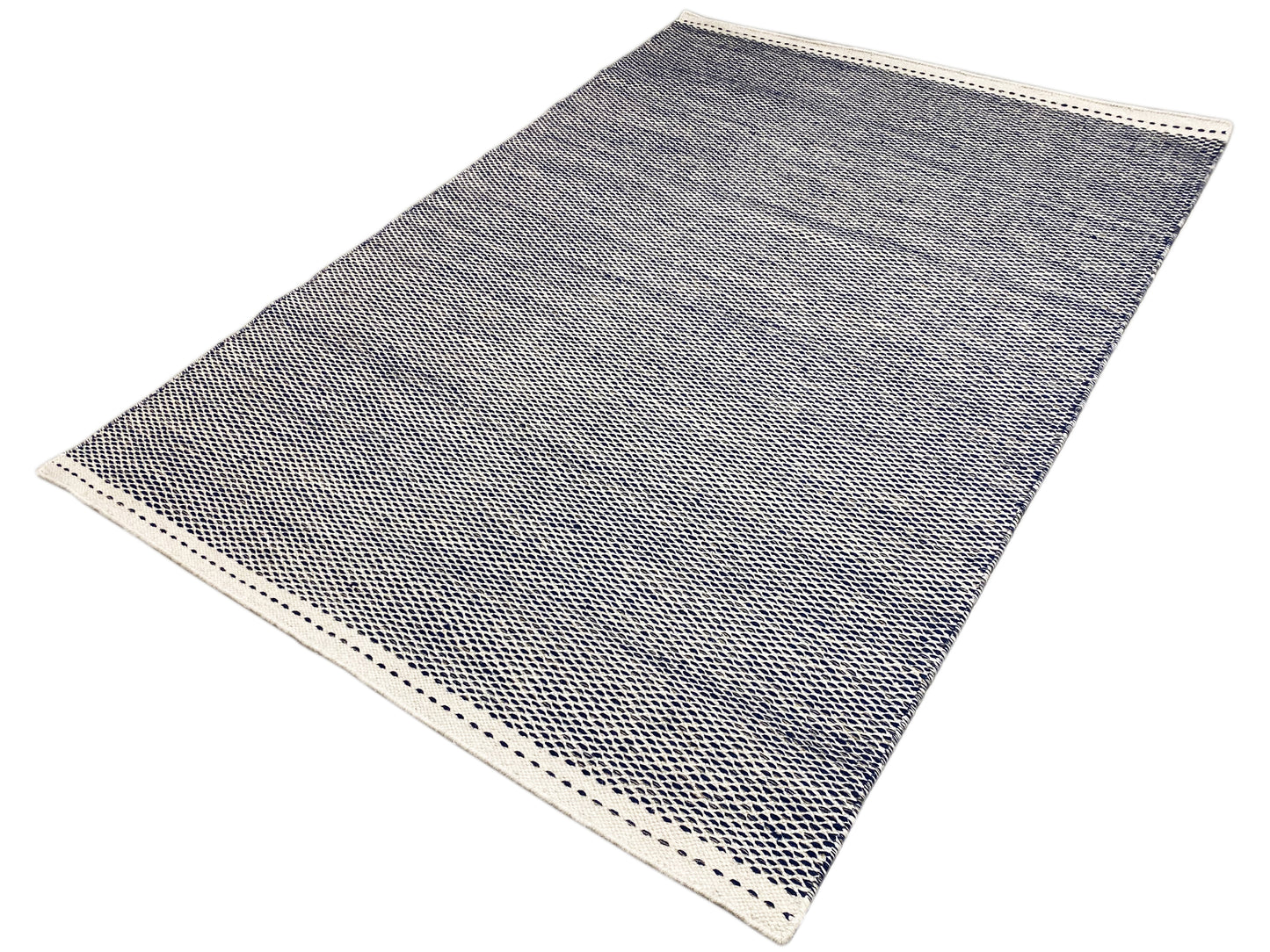 Tapis Kelim bleu marine - 160x230 cm