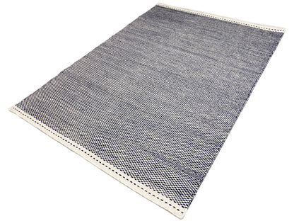 Tapis Kelim bleu marine - 160x230 cm
