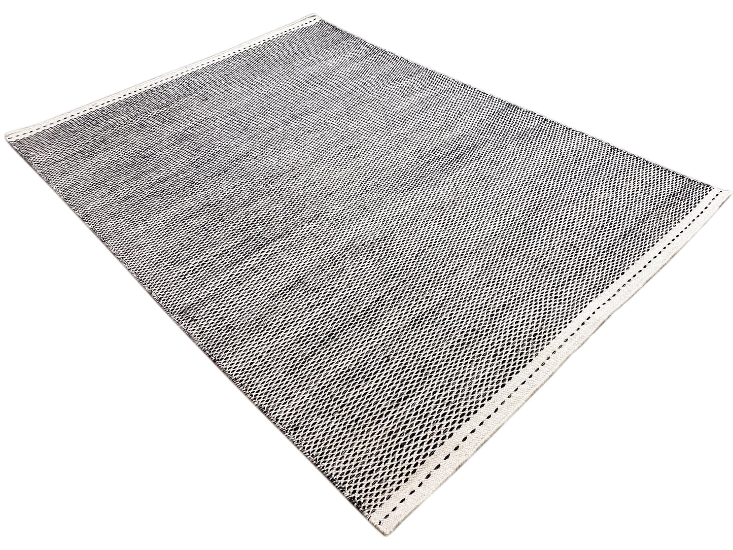 Tapis Kelim noir - 160x230 cm