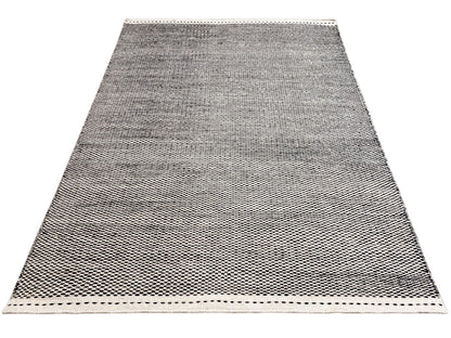Tapis Kelim noir - 160x230 cm