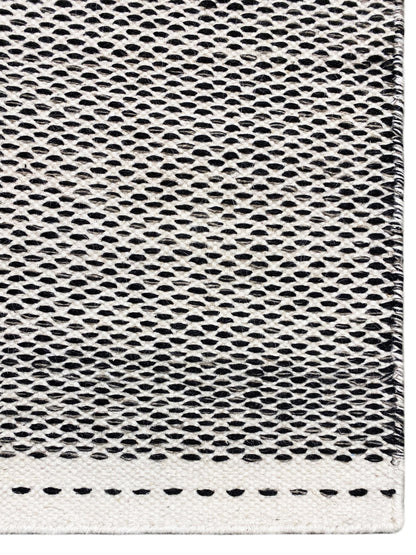 Tapis Kelim noir - 160x230 cm