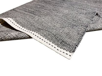 Tapis Kelim noir - 160x230 cm