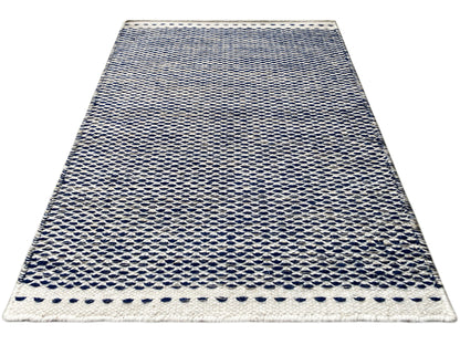 Tapis Kelim bleu - 60x90 cm