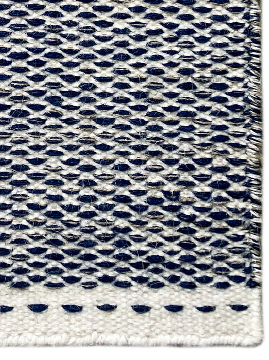 Tapis Kelim bleu - 60x90 cm