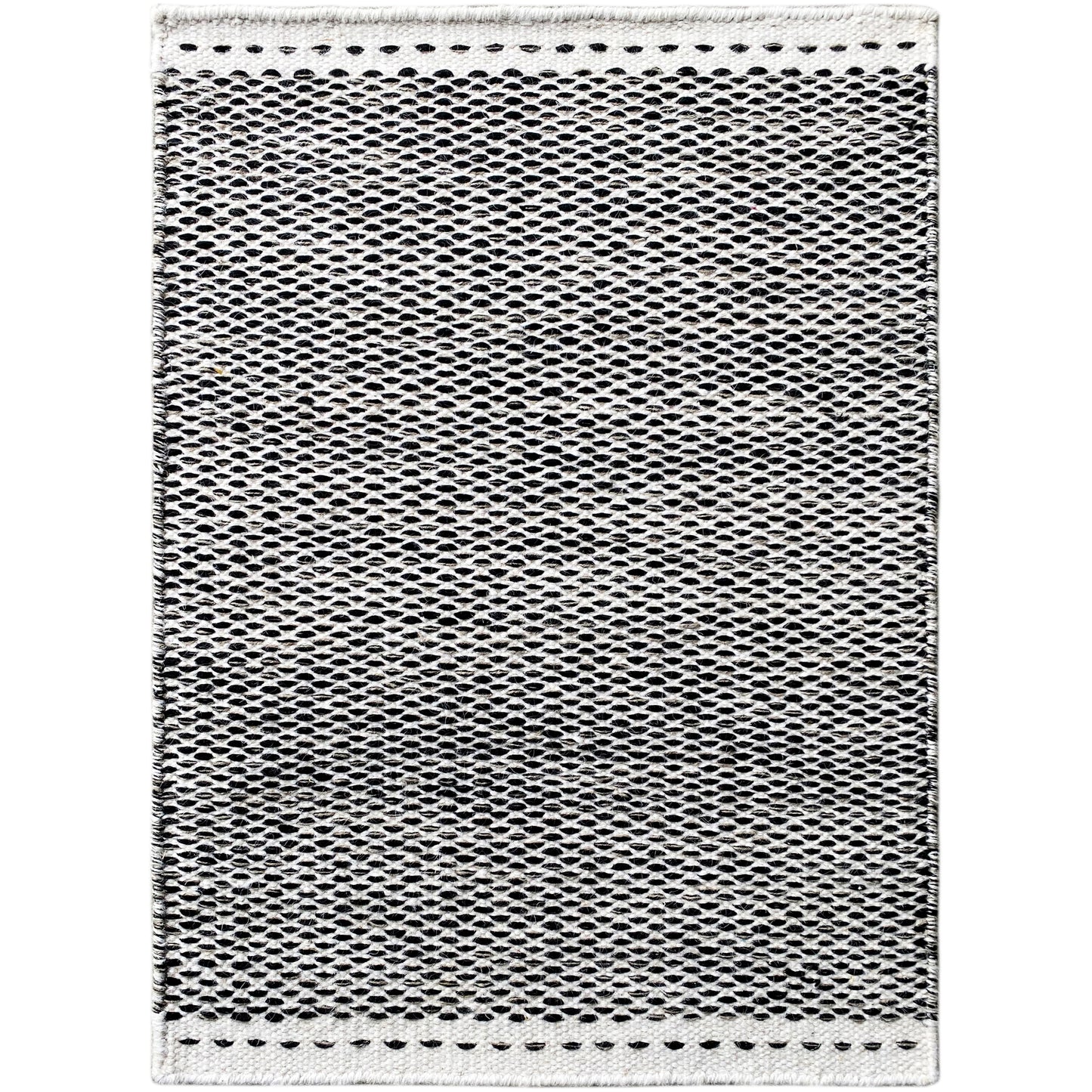 Tapis Kelim noir - 60x90 cm