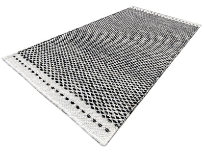 Tapis Kelim noir - 60x90 cm