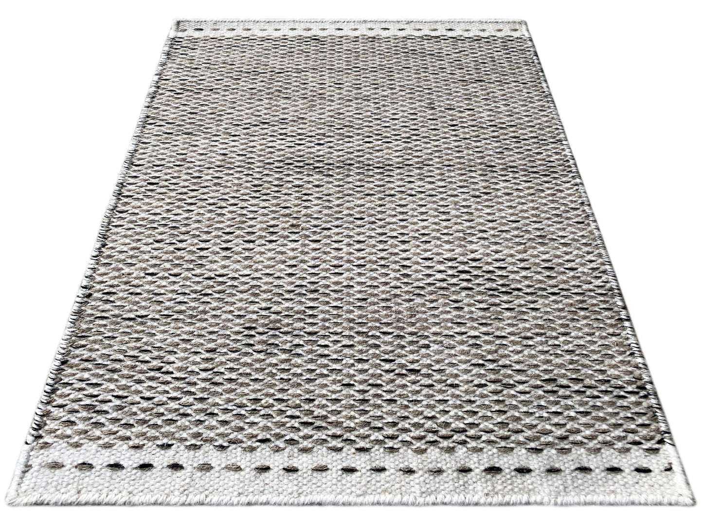 Tapis Kilim Gris - 60x90 cm