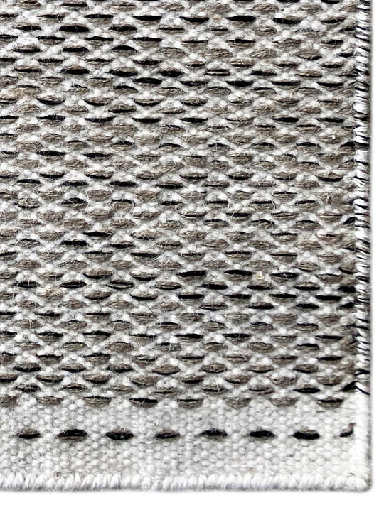 Tapis Kilim Gris - 60x90 cm