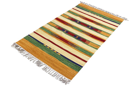  Moderner Kelim Teppich - Samak (90x160 cm) - Premium Teppich from German Carpet Shop - Just €45! Shop now at German Carpet Shop