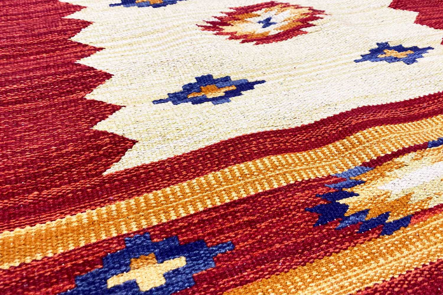  Moderne Kelim Teppiche -  Samak (60x90 cm) - Premium Teppich from German Carpet Shop - Just €29! Shop now at German Carpet Shop
