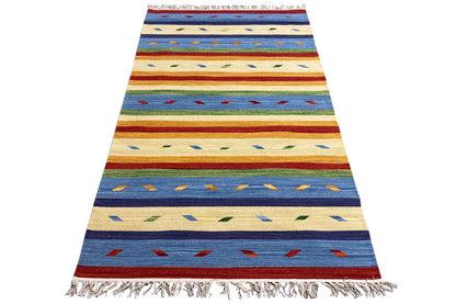  Moderner Kelim Teppich - Samak (90x160 cm) - Premium Teppich from German Carpet Shop - Just €45! Shop now at German Carpet Shop