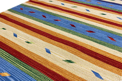  Moderner Kelim Teppich - Samak (90x160 cm) - Premium Teppich from German Carpet Shop - Just €45! Shop now at German Carpet Shop