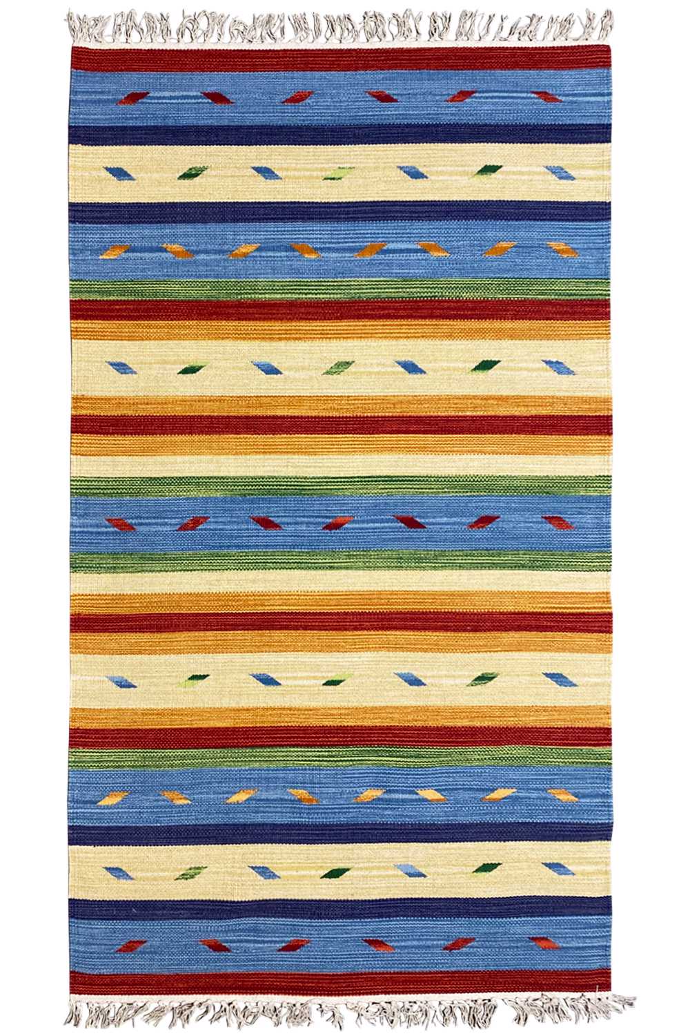  Moderner Kelim Teppich - Samak (90x160 cm) - Premium Teppich from German Carpet Shop - Just €45! Shop now at German Carpet Shop
