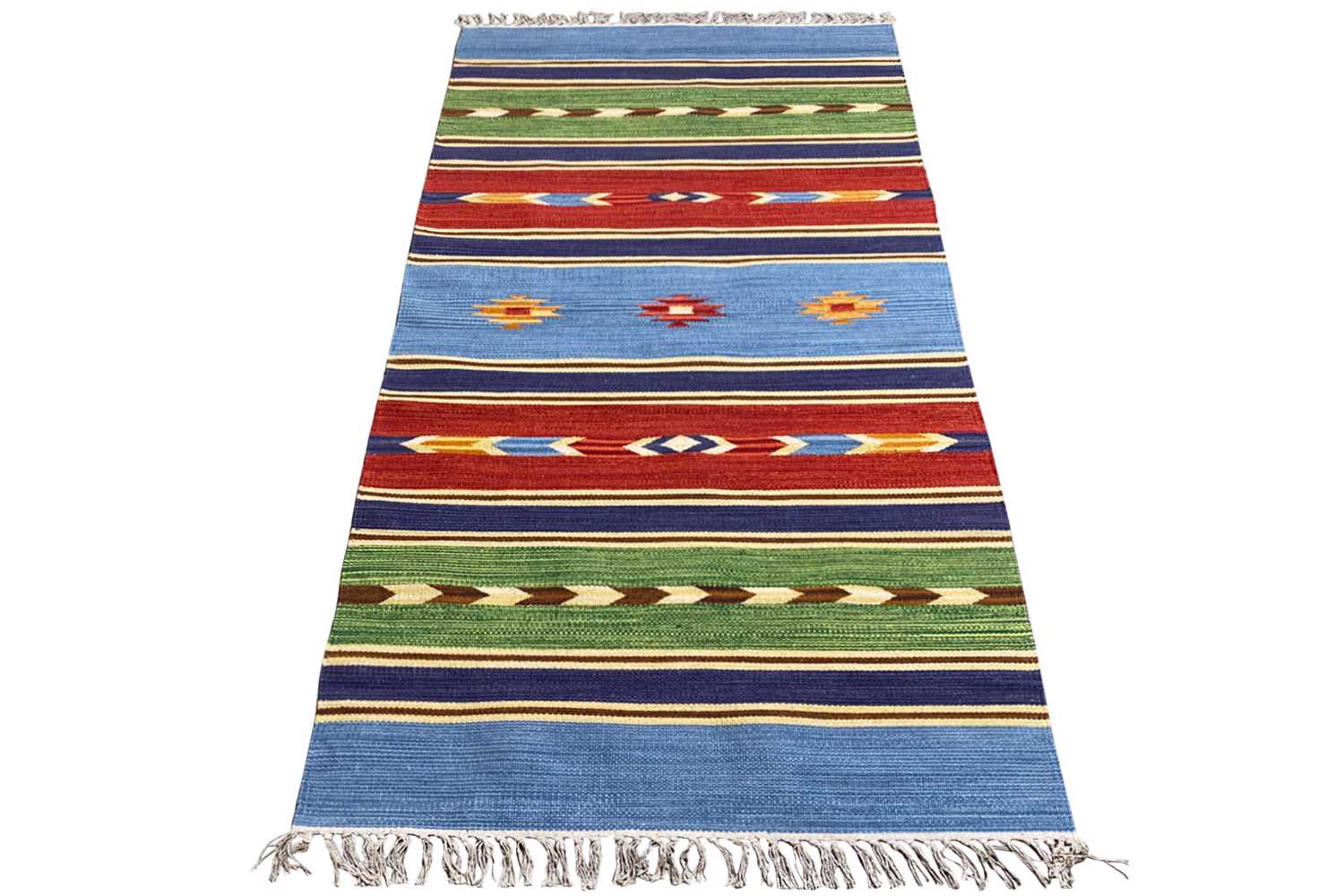  Moderner Kelim Teppich - Samak (80x200 cm) - Premium Teppich from German Carpet Shop - Just €49.90! Shop now at German Carpet Shop
