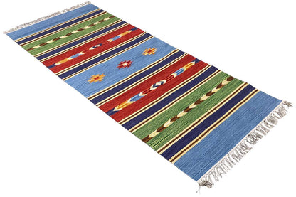  Moderner Kelim Teppich - Samak (80x200 cm) - Premium Teppich from German Carpet Shop - Just €49.90! Shop now at German Carpet Shop