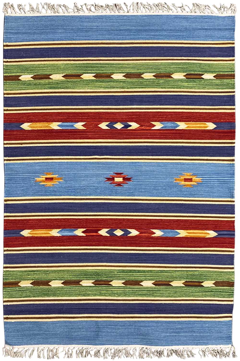  Moderner Kelim Teppich - Samak (90x160 cm) - Premium Teppich from German Carpet Shop - Just €45! Shop now at German Carpet Shop