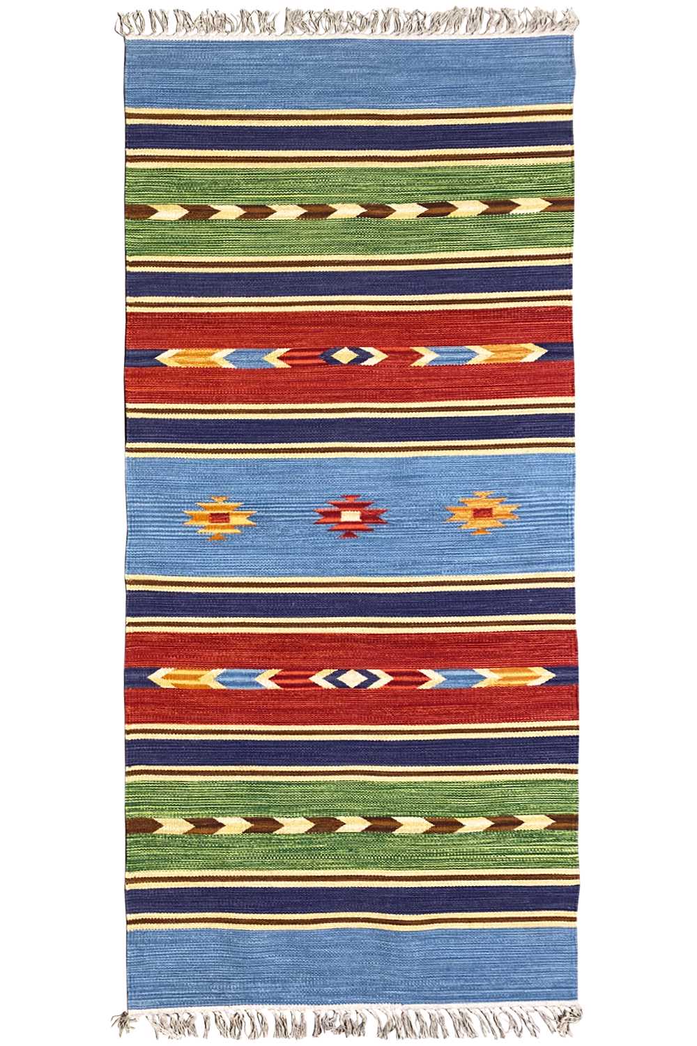  Moderner Kelim Teppich - Samak (80x200 cm) - Premium Teppich from German Carpet Shop - Just €49.90! Shop now at German Carpet Shop