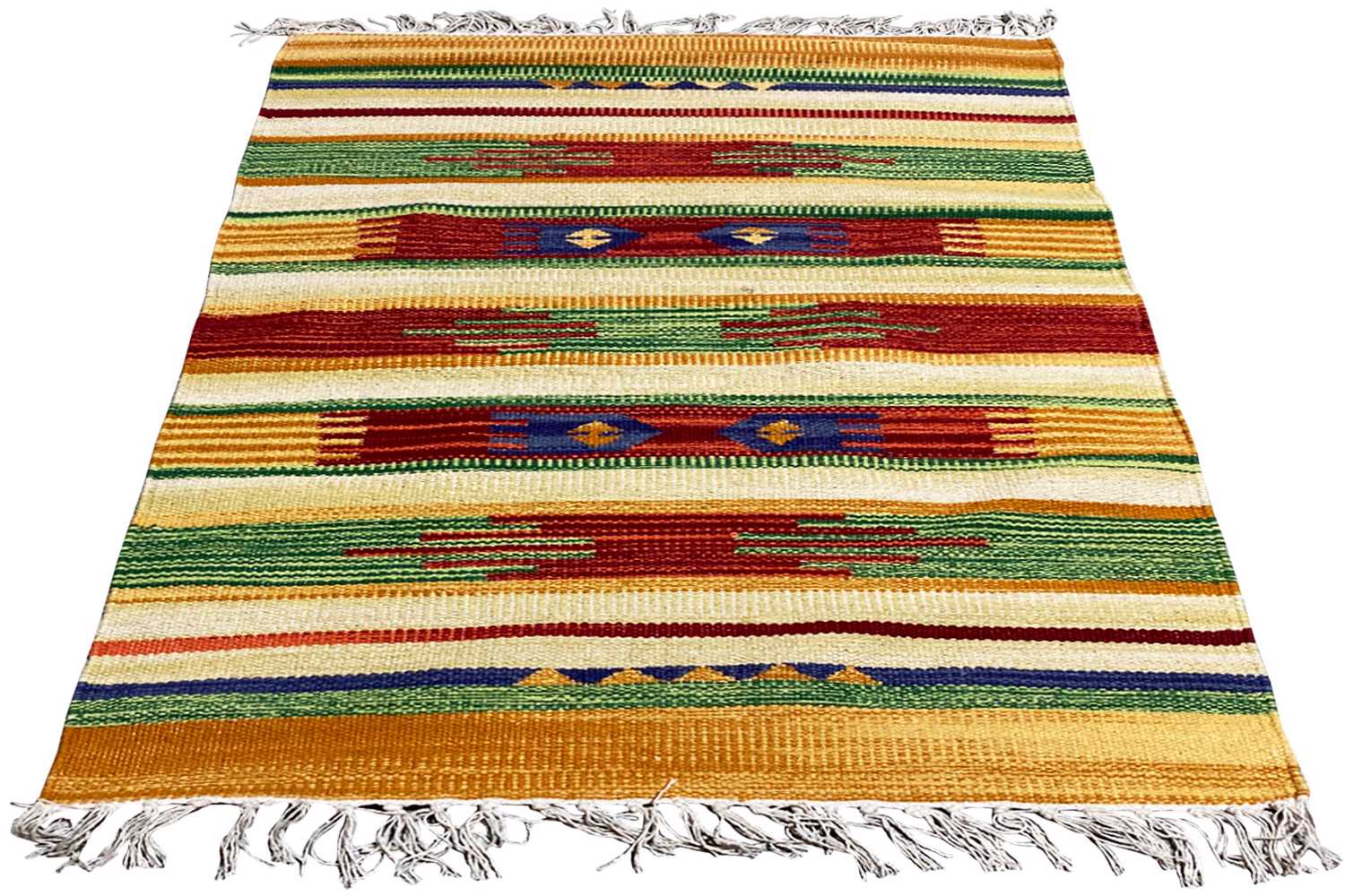  Moderner Kelim Teppich - Samak (60x90 cm) - Premium Teppich from German Carpet Shop - Just €29! Shop now at German Carpet Shop