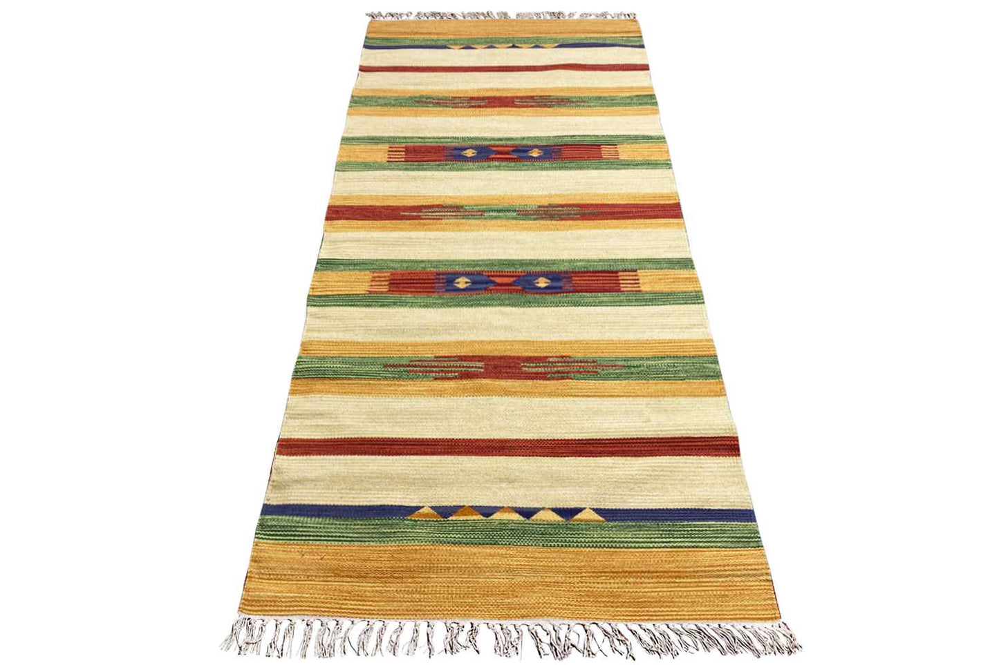  Moderner Kelim Teppich - Samak (80x200 cm) - Premium Teppich from German Carpet Shop - Just €49.90! Shop now at German Carpet Shop