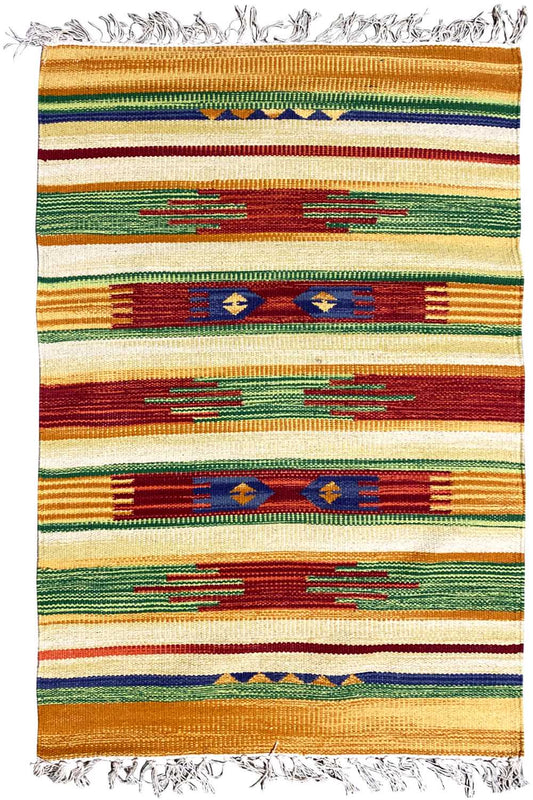  Moderner Kelim Teppich - Samak (60x90 cm) - Premium Teppich from German Carpet Shop - Just €29! Shop now at German Carpet Shop