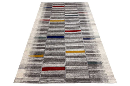  Moderne Kelim - Dhurrie - (241x154 cm) - Premium Kelim from German Carpet Shop - Just €139! Shop now at German Carpet Shop