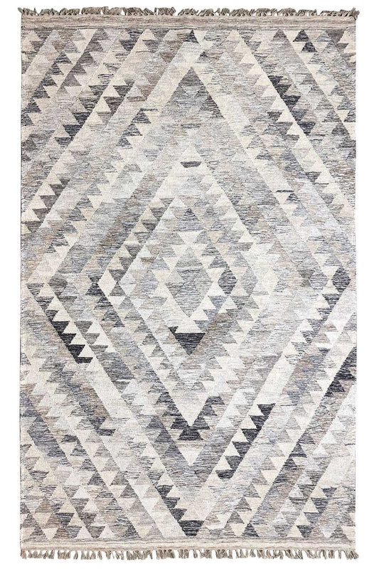  Moderne Kelim - Dhurrie - (237x155 cm) - Premium Kelim from German Carpet Shop - Just €139! Shop now at German Carpet Shop