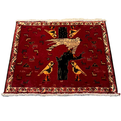 Poshti Teppich 65x63 cm - German Carpet Shop