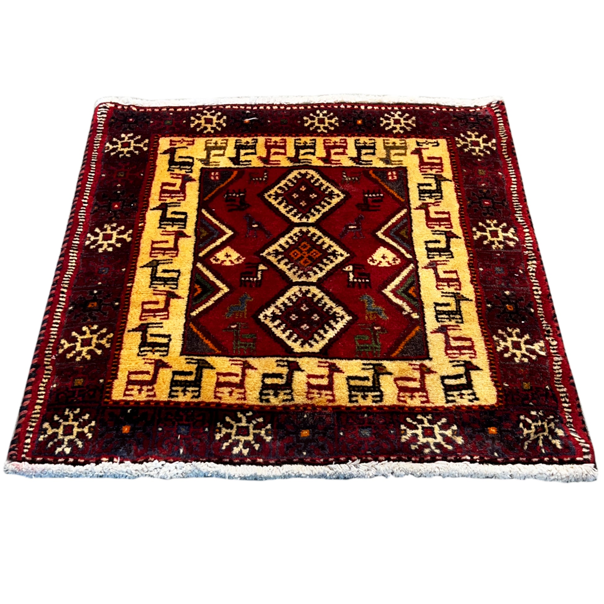 Poshti Teppich Wolle 66x60 cm - German Carpet Shop