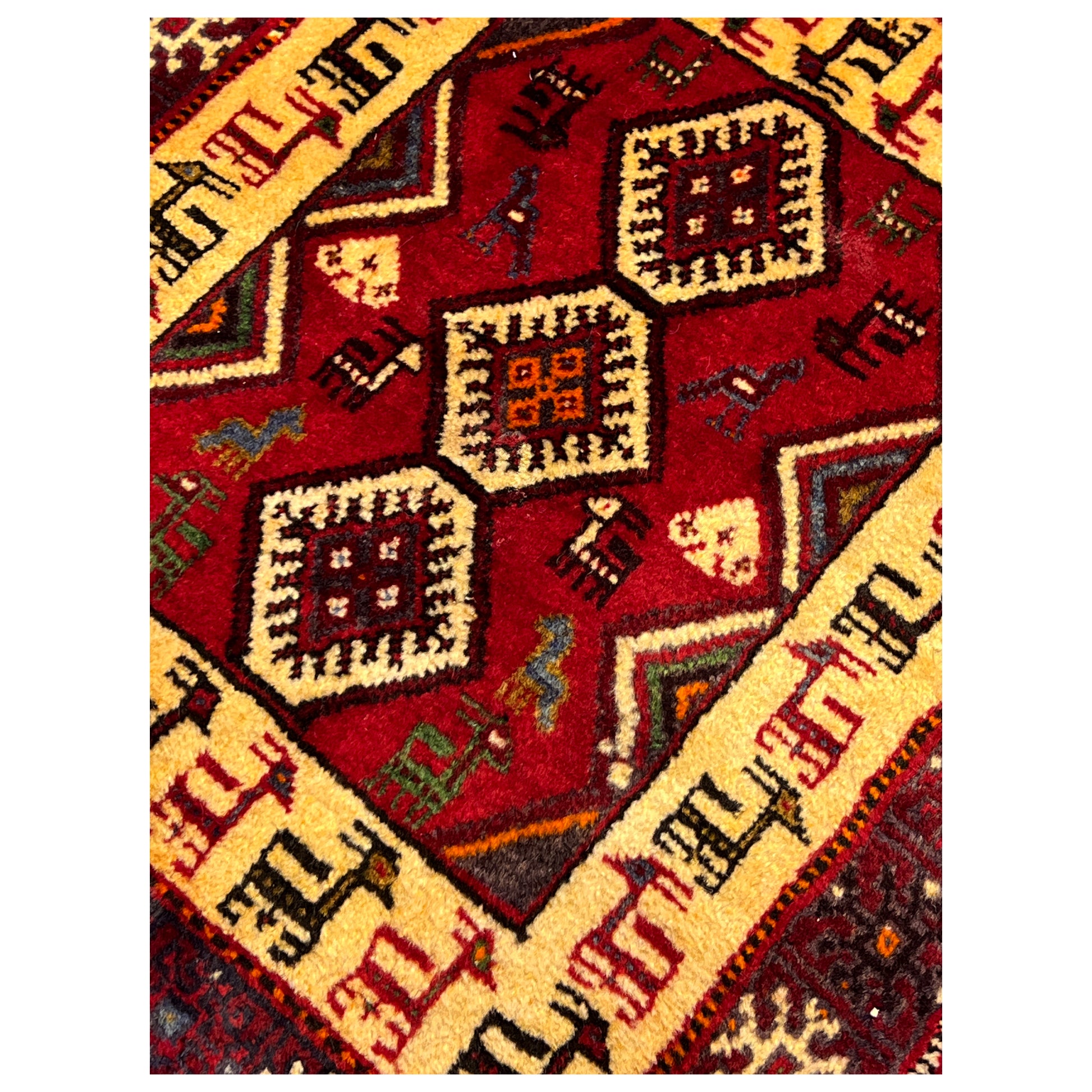 Poshti Teppich Wolle 66x60 cm - German Carpet Shop