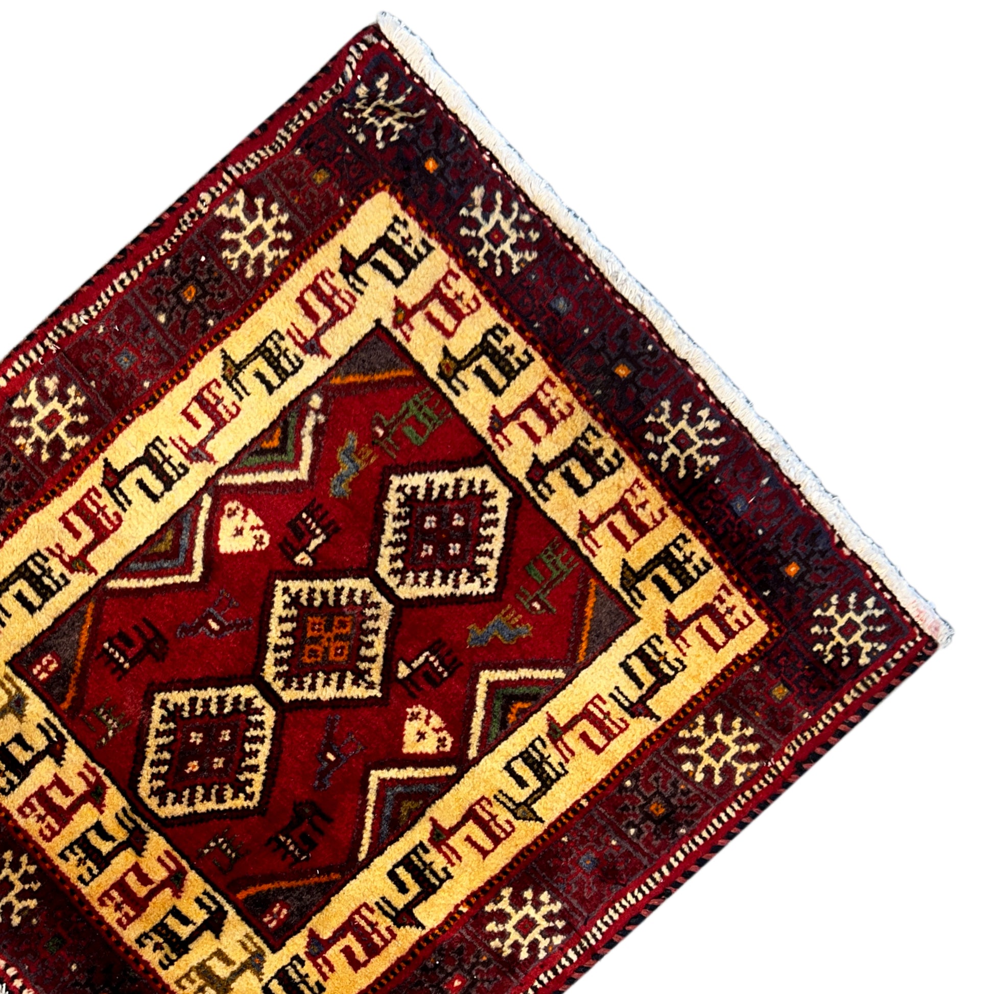 Poshti Teppich Wolle 66x60 cm - German Carpet Shop