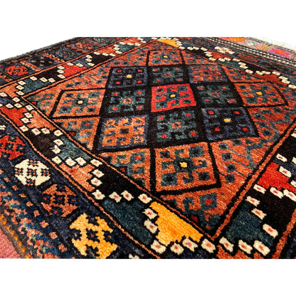 Tapis Hamedan Poshti - 76x72 cm