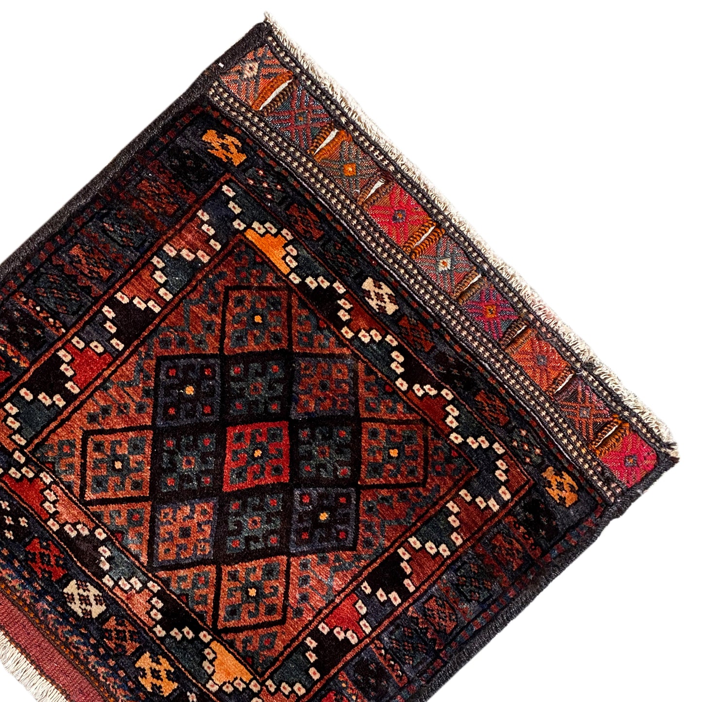 Tapis Hamedan Poshti - 76x72 cm
