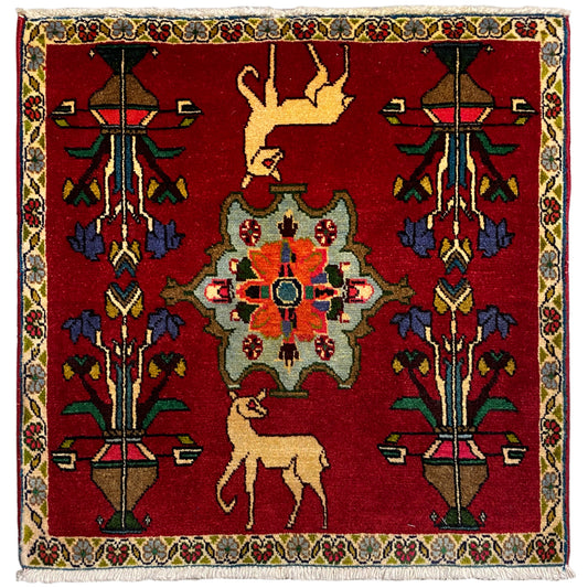 Poshti Teppich - 67x64 cm