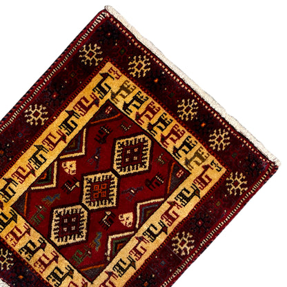 Tapis Poshti - 66x58 cm