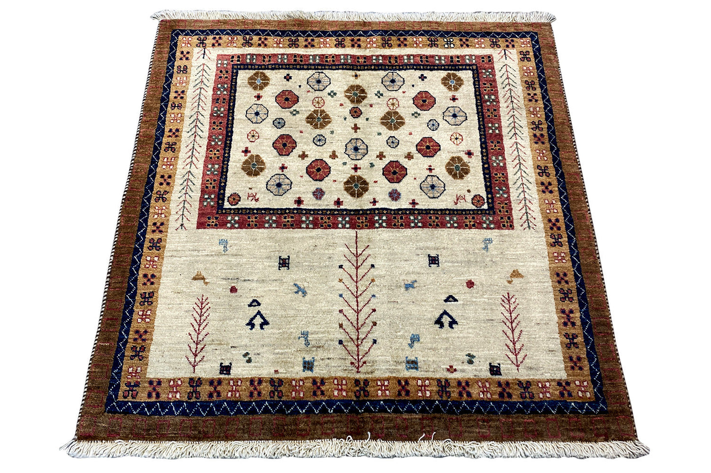 Qashqai Exklusiv 303648 - (102x97cm) - German Carpet Shop