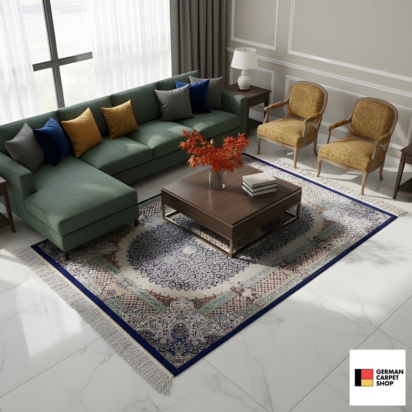 Tapis Ghom 156x102cm
