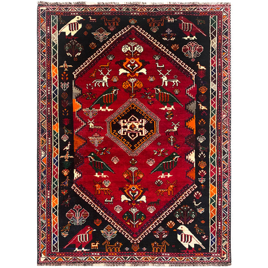 Tapis Shiraz Qashqai - 269x189 cm