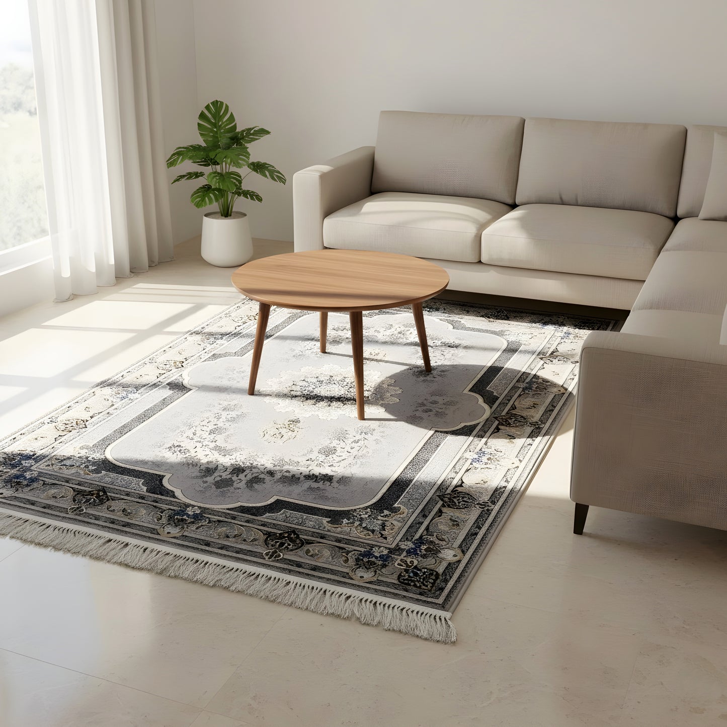 Tapis médaillon Cologne 160x230