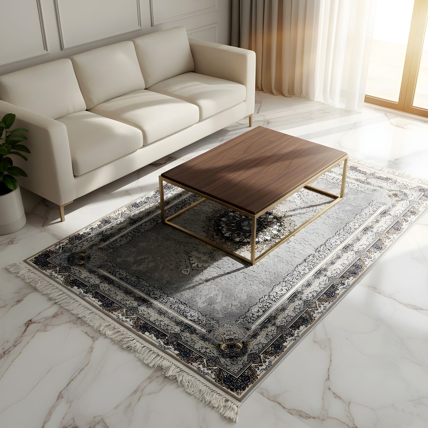 Tapis Noah Anthracite 160x230cm