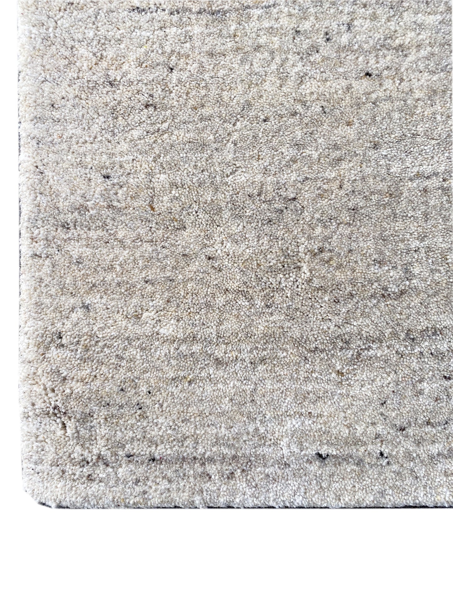Métier à tisser Gabbeh beige - 202x143 cm
