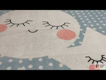 Tapis pour enfants « Monde étoilé », bleu, 140x200 cm
