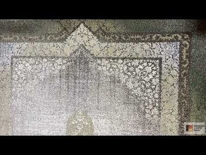 Étoile vert fumé 170x240cm