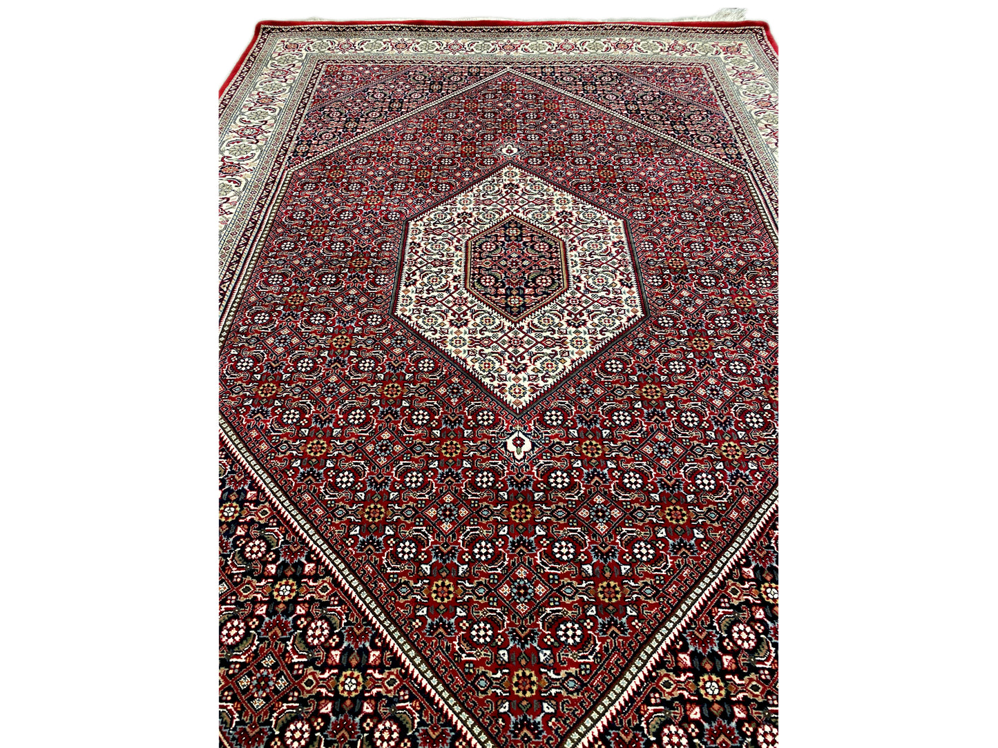 Klassischer Bidjar Teppich 242x172 cm orientalischer Wohnstil