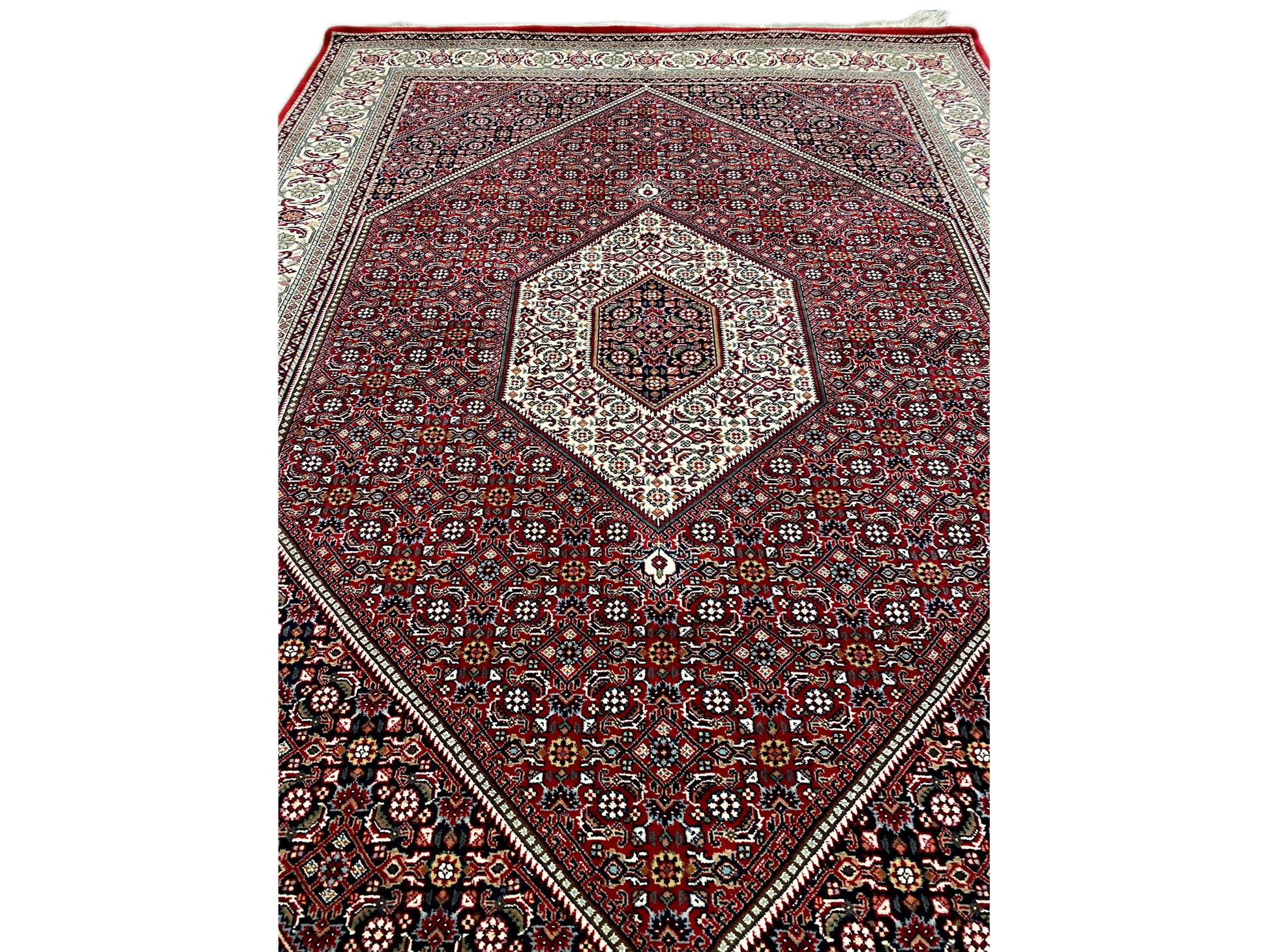 Klassischer Bidjar Teppich 242x172 cm orientalischer Wohnstil